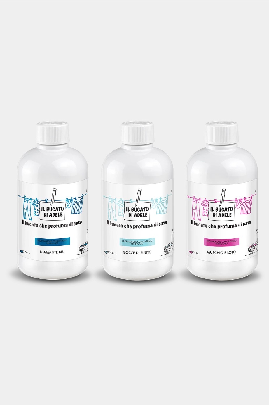 Kit Tre Fragranze per Bucato-3x500ml